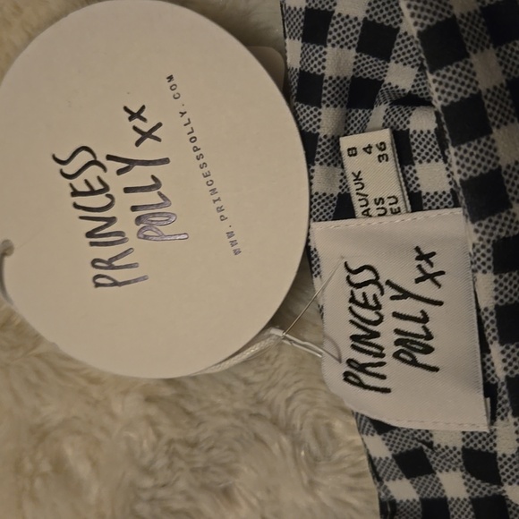 Princess Polly Pants Gingham Size 4 - Picture 2 of 4
